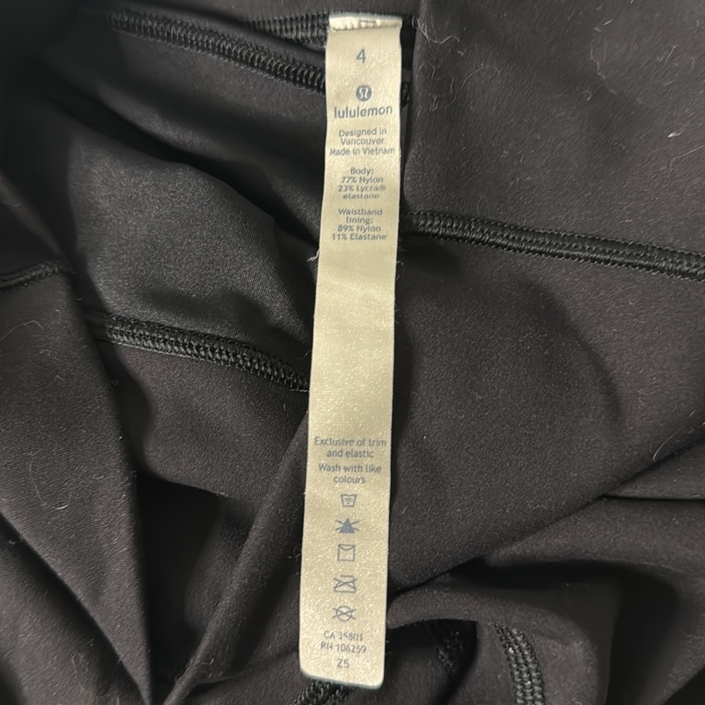 Lululemon Align Hr Pant 25” Pockets. Size 6 - image 2